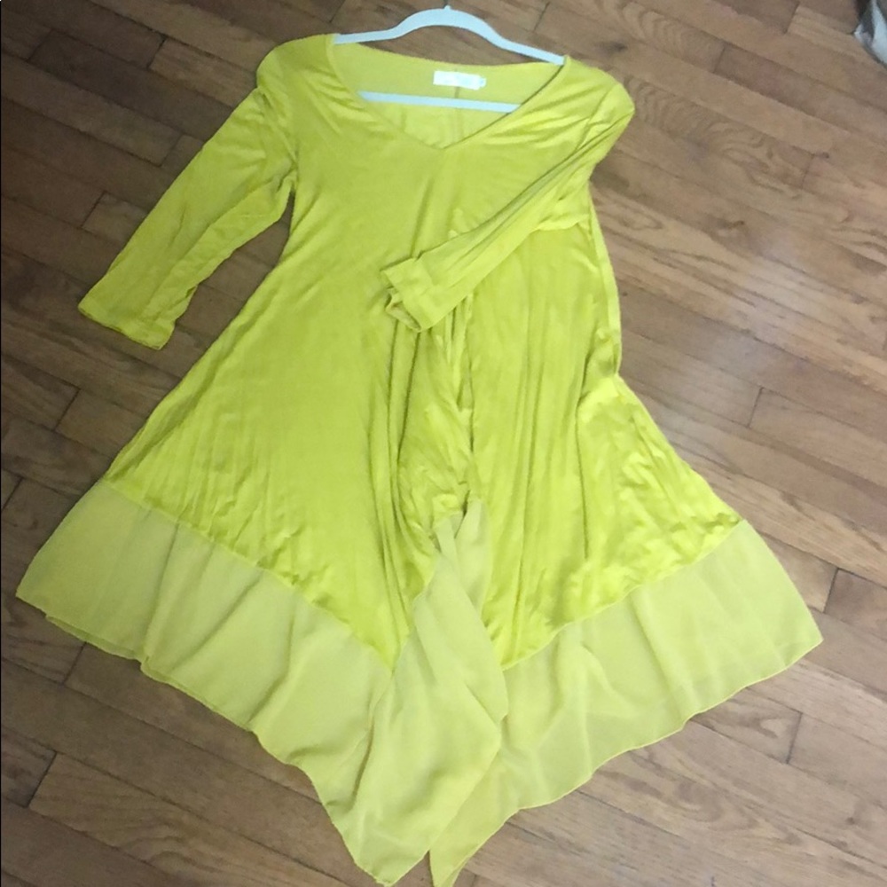 Mustard tunic